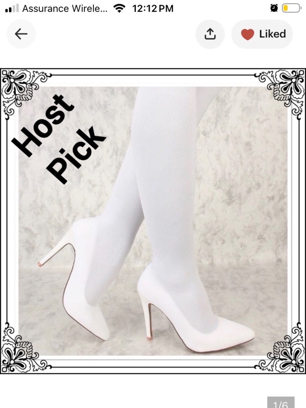 Beautiful thigh high boots white go with anything size 7 1/2